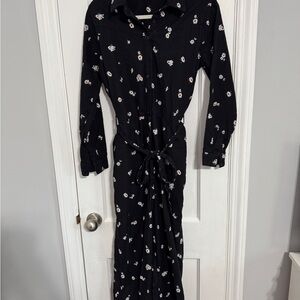 Lucky Brand Black Floral jumpsuit